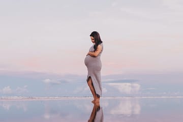 pregnant woman Webster technique